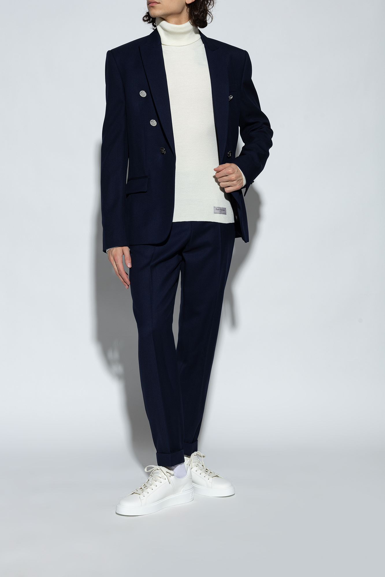 Balmain Jeansjacke mit Reißverschlussdetail Schwarz - Court Balmain Jeansjacke mit Reißverschlussdetail Schwarz - Court